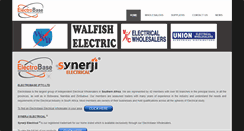 Desktop Screenshot of electrobase.co.za
